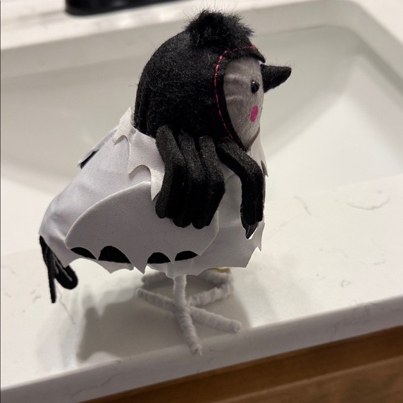 Spider Bird Decor - Black and White - Picture 4 of 4